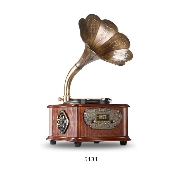 Antique Record Player Retro Vintage Phonograph  Gramophone for Home Decor and Gift Idea