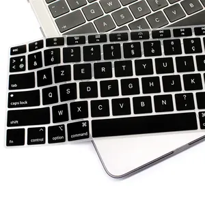 Película protectora de silicona para teclado de PC MacBook Air Pro 13 pulgadas A1932 cubierta de teclado francés
