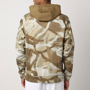 Sweat-shirt à capuche camouflage pour homme, coupe classique, tricoté, 100% coton biologique, streetwear décontracté d'été, écologique, coupe-vent - Product Image 3