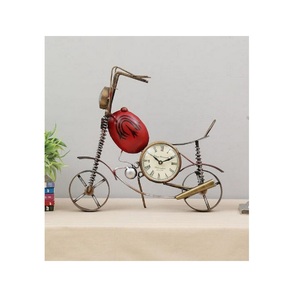 Reloj de mesa redondo moderno, silencioso, sin tictac, para decoración de sala de estar, dormitorio, hogar, oficina, escritorio, decoración del hogar - Product Image 4