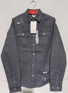 Dernière Veste en Jean Tendance pour Homme Hiver, Mélange Coton Spandex, Lavage Clair, Respirante, Coupe-Vent, Manches Longues, Denim Premium - Product Image 2