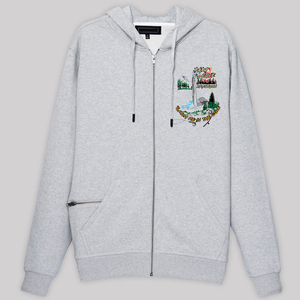 เสื้อฮู้ดดี้ผู้ชายผ้าคอตตอนผสมเนื้อหนา สวมใส่สบาย ทรงโอเวอร์ไซส์ มีซับใน ปักลายเรียบ สีพื้น ย้อมสีพื้น รุ่นที่ดีที่สุด - Product Image 5