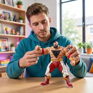Nueva Figura de Acción de Zangief para Street Fighter, Modelo de Juguete de Plástico Coleccionable para Decoraciones Militares - Product Image 2