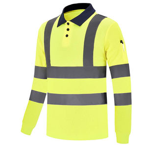 Camisetas de Alta Visibilidad Reflectantes de Seguridad, Manga Larga, Color, Venta al por Mayor, Ropa de Trabajo de Alta Visibilidad, Sudaderas, Ropa de Seguridad para Hombre - Product Image 3