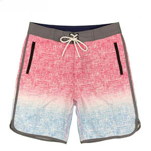 กางเกงว่ายน้ำสำหรับผู้ชายกางเกงขาสั้นชายหาดพิมพ์ลายซับลิเมชันกางเกงขาสั้นชายหาดออกแบบโลโก้ได้ตามต้องการ - Product Image 1