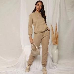 Conjunto Deportivo de 2 Piezas para Mujer, con Capucha, Estilo Urbano, para Invierno, Diseño Moderno 2025 - Product Image 1