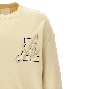 Sweat-shirt pour homme en coton 100% de haute qualité et bon marché, motif uni, col rond, manches longues, respirant, écologique - Product Image 5