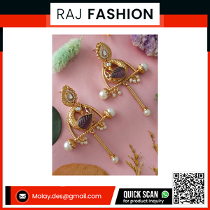 Bijoux de luxe Kundan et pierre de meilleure qualité pour mariage, fête et fiançailles Style classique pour les occasions haut de gamme - Product Image 4