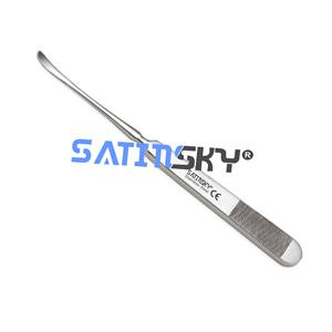 Elevador periostal Adson recto, hoja semichispaña de 6 mm de ancho, instrumentos quirúrgicos ortopédicos premium al por mayor de alta calidad - Product Image 1