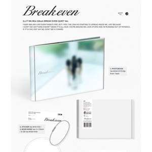 ILLIT - BREAK EVEN มินิอัลบั้มชุดที่ 5 รุ่นโฟโต้บุ๊ค (QUIET / MAD / BURNING / Set Ver) - Product Image 6