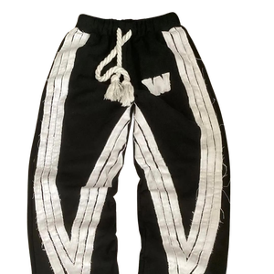 ชุดเซ็ตแทรคสูทผ้าฟลีซเดนิมปักลายสไตล์สตรีทแวร์ ผลิตจากโรงงาน พรีเมียม 100% ผ้าฝ้าย  แบบสั่งทำพิเศษ  สำหรับฤดูหนาว - Product Image 5