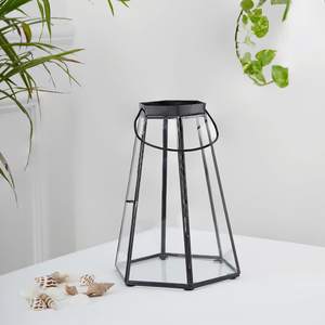 เชิงเทียนเหล็กสีดำด้านรูปทรงเฉพาะสำหรับตกแต่งโต๊ะดีไซน์ใหม่เชิงเทียนคริสต์มาส - Product Image 2