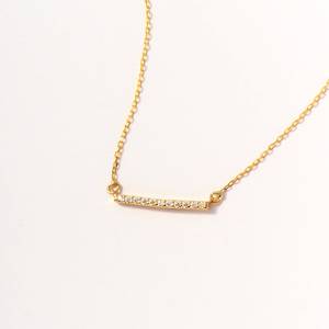 Bijoux fins minimalistes Collier en diamant pur de l'Inde Pendentif à breloques sur mesure Collier en diamant 18 carats pour femmes OEM - Product Image 1