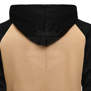 Sudaderas con capucha de mezcla de algodón de calidad superior ligeras para hombres Sudaderas con capucha deportivas hechas de poliéster de diseño personalizado - Product Image 5