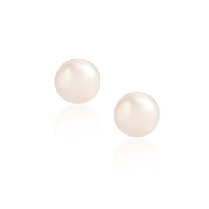 Pendientes de Estrella Chapados en Oro Rosa con Detalles de Diamantes - Product Image 1