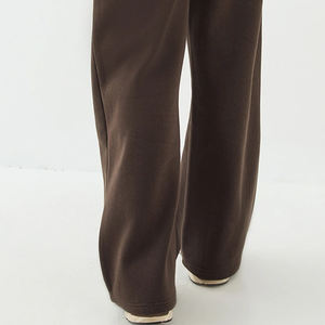 Prix d'usine, design de haute qualité, haut court à manches longues avec cordon de serrage pour la capuche, pantalon large, prix de gros - Product Image 6