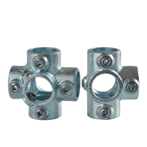 鉄管クランプ亜鉛メッキ/黒手すりシステム表面処理キークランプ - Product Image 4