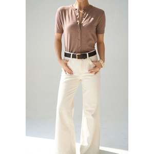 Mink <b>Short</b>-<b>Sleeved</b> <b>Cardigan</b> - Product Image 3