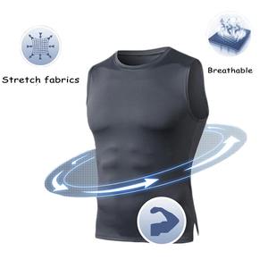 Winter Fitness Thermal Underwear Men's Suit Compression Long Sleeve Shirt <b>Warm</b> <b>Leggings</b> Men's Full Suit Tracksuit Gym Joggers - Product Image 2