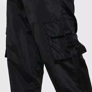 Vente en gros Logo personnalisé Taille élastique Homme Shell Cargo Jogger Pour Hommes Léger Séchage rapide Gym Fitness & Streetwear Hommes Jogger - Product Image 4