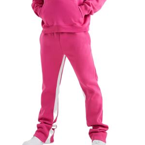 ชุดวอร์มโอเวอร์ไซส์สำหรับผู้ชายและผู้หญิงชุดวอร์มผ้าฝ้ายขนแกะ100% ออกแบบโลโก้ได้ตามที่ต้องการ - Product Image 3