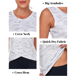 Ropa deportiva personalizada OEM para mujer, ropa deportiva ligera y transpirable para entrenamiento, camisetas de yoga con logotipo de Etiqueta Privada, marca de servicio - Product Image 5