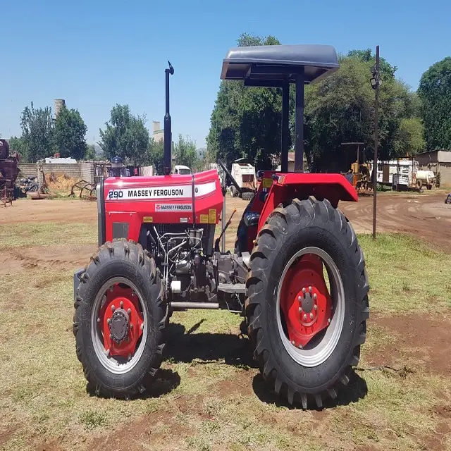 รถแทรกเตอร์แมสซีย์เฟอร์กูสันมือสองอุปกรณ์ในฟาร์มสำหรับการเกษตร4WD