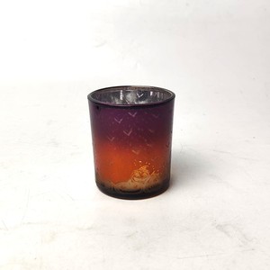 Halloween Glass <strong>Candle</strong> Jars <strong>Gothic</strong> Sunset Design <strong>Candle</strong> <strong>Holders</strong> for Spooky Home Decor - Product Image 4