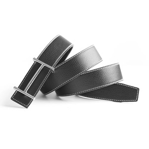 Top Luxury Designer Brand Cowhide <b>Belt</b> Men High Quality <b>Women</b> Genuine Real Leather Dress Cowhide Strap for Jeans Waistband <b>Red</b> - Product Image 1