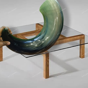 Corne à boire en buffle de qualité supérieure 5 à 10 litres Viking Drinking Big Horn Corne à boire sans danger pour les aliments à prix compétitif - Product Image 5