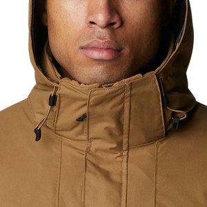 2025 New Arrival <b>Plus</b> <b>Size</b> Winter <b>Rain</b> <b>Jacket</b> Comfortable Waterproof Windproof Hooded High Street Style Stand Collar - Product Image 5