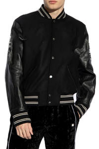 Chaqueta bordada, chaqueta águila de moda Chaqueta universitaria extragrande fabricada - Product Image 3