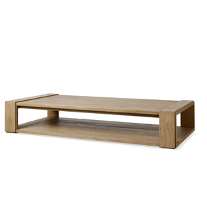 Meubles Offre Spéciale table basse ou salon en bois de teck durable, style simple et moderne distinctif - Product Image 5