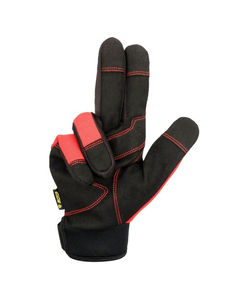 Guantes de trabajo de cuero sintético reforzado, suaves y cómodos, resistentes y con logotipo personalizado, guantes mecánicos de seguridad industrial - Product Image 4