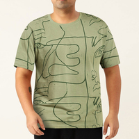 Camiseta de serigrafía de último diseño de moda de estilo único, gran oferta, suministro en línea de fábrica, camiseta de lavado ácido
