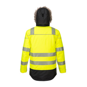 Veste de sécurité réfléchissante deux tons haute visibilité pour homme Veste de chantier haute visibilité respirante et durable - Product Image 2