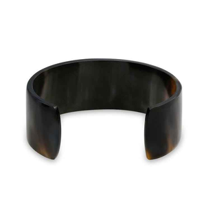 สร้อยข้อมือโบราณทำด้วยมือรูปเขาควายเครื่องประดับกำไลข้อมือสีขาวกำไลข้อมือตกแต่งข้อมือ - Product Image 1