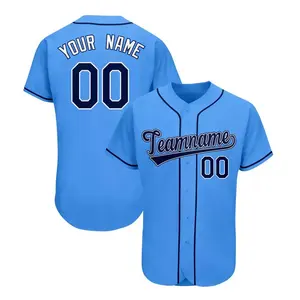 Uniformes de Softbol Estampados de Primera Calidad, Fabricante de Ropa de Béisbol Elegante OEM, Uniformes de Béisbol Transpirables con Logotipo Personalizado - Product Image 6