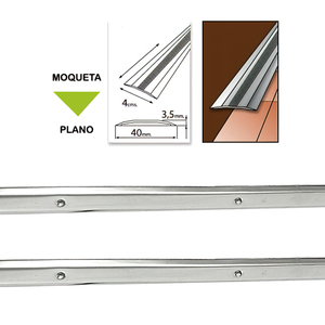 Bordo per Tappeti in Acciaio Inox Avvitabile 100 cm - Product Image 1