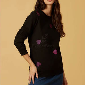 Último estilo transpirable invierno cálido ropa informal mujeres sudaderas de secado rápido cómodo mujeres sudaderas - Product Image 3