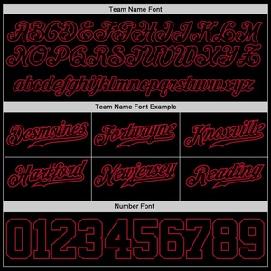 Pantalones cortos de malla personalizados para hombre, pantalones cortos de malla de baloncesto negros y rojos personalizados, pantalones cortos de malla de entrenamiento por sublimación - Product Image 3