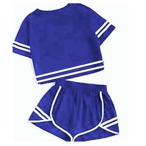 Ensemble de vêtements de nuit courts pour femmes Tissu tricoté de haute qualité pour l'été et l'automne-Fabrication en vrac Exportation depuis l'Inde - Product Image 1