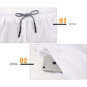 2025 nouveau Style séchage rapide Top vente hommes 2 en 1 Shorts Design personnalisé vos propres hommes 2 en 1 Shorts en Stock - Product Image 5