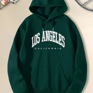 Classic Fit Cotton Hoodie With Fleece Lining <b>Pullover</b> Design For <b>Men</b> Warm And Soft Texture Perfect For Daily Outdoor Activities - Product Image 4