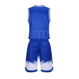 Uniforme de basket-ball confortable grande taille à manches courtes pour hommes vêtements de sport de plein air uniforme de basket-ball à vendre - Product Image 3