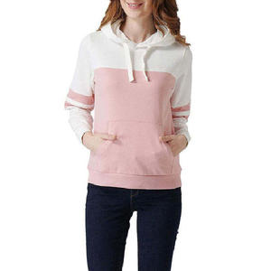 Sweat à capuche en coton personnalisé avec fermeture éclair pour femmes et couvre-visage pull-over à capuche respirant anti-rides pour femmes - Product Image 1
