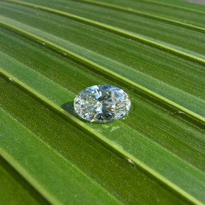 เพชรทรงรีสังเคราะห์แบบขายส่ง น้ำหนัก 1 กะรัต รับรองโดย IGI สี D ความสะอาด VVS1 สำหรับทำเครื่องประดับ ขายส่งจำนวนมาก - Product Image 4