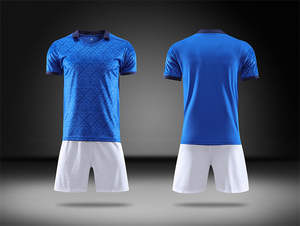 Venta directa de fábrica, camisetas de fútbol personalizadas de alta calidad para hombres, uniformes transpirables con estilo de sublimación - Product Image 2