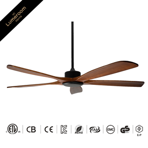 Large Wood Ceiling <b>Fan</b> with <b>Remote</b> <b>Control</b>,60 Inch Modern Ceiling <b>Fan</b> No Light,Quiet DC Motor Ceiling <b>Fan</b> - Product Image 1