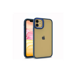 Coque en silicone Netzy Premium Luxury Protective Blue Anti-Fingerprint SAFA Flora pour iPhone 11 Styles INS - Product Image 1